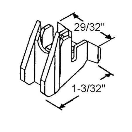 Strybuc BOTTOM BRACKET 61-510A